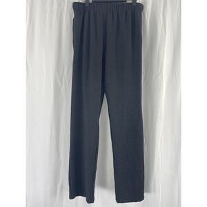 Orvis Pants Mens Medium Gray Straight Leg Pull On Sweatpants Lounge Casual